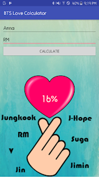 Image 3 for BTS Love Calculator