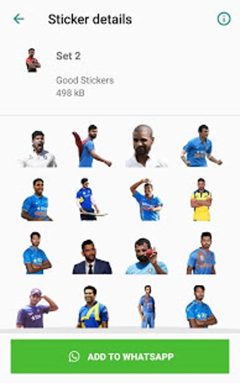 Image 1 for Indian Cricket Stickers f…