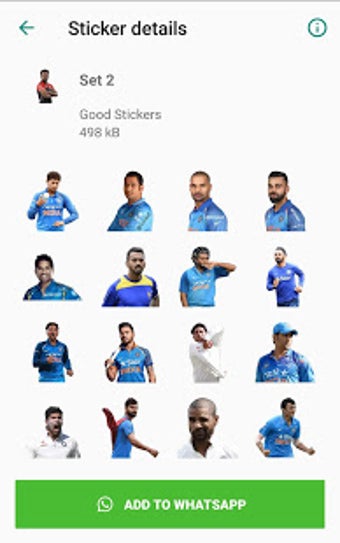 Image 3 for Indian Cricket Stickers f…
