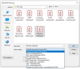 Image 0 for Win2PDF