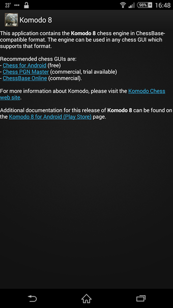 Image 3 for Komodo 8 Chess Engine