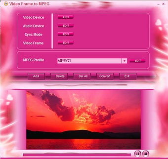 Image 0 for Video Frame to MPEG