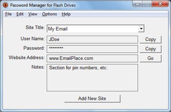 Imagen 0 para Password Manager for Flas…