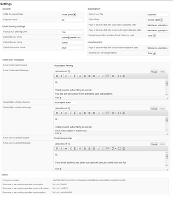 Imagen 0 para Newsletter Manager