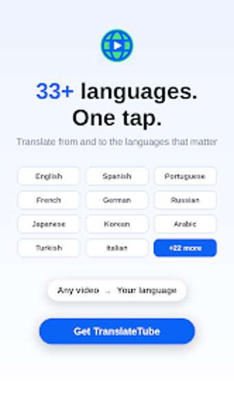 Image 0 for TranslateTube: Translate …