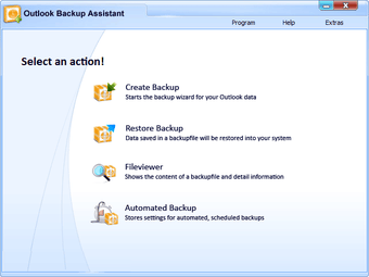 Image 0 for Outlook Backup Assistant