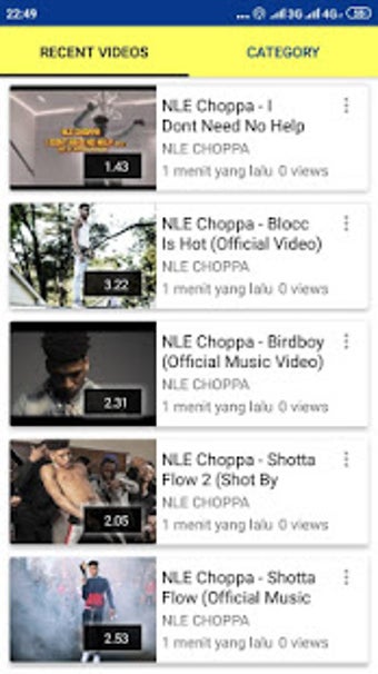 Imagen 1 para NLE CHOPPA VIDEOS FULL AL…
