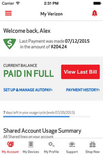 Image 0 for My Verizon