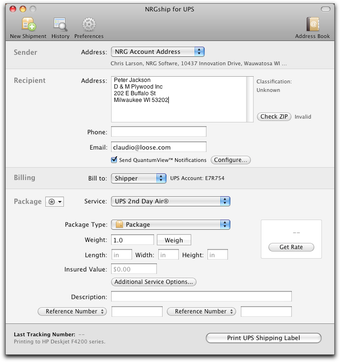 Imagen 0 para NRGship UPS Shipping Soft…