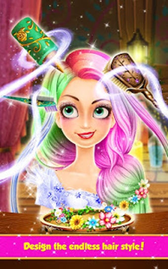 Imagen 1 para Long Hair Princess Hair S…