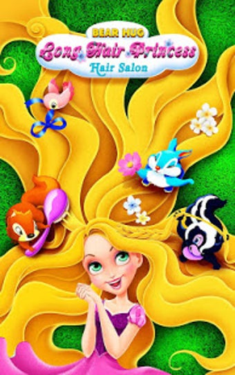 Imagen 3 para Long Hair Princess Hair S…