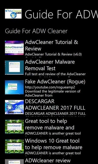 Imagen 2 para ADW Cleaner-Guide