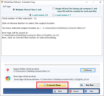 Imagen 0 para WholeClear CSV to VCF Con…