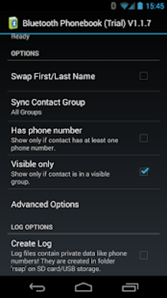 Imagen 0 para Bluetooth Phonebook (Tria…