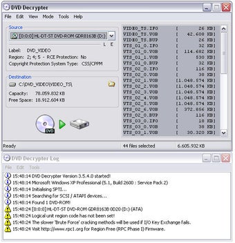 Image 0 for DVD Decrypter