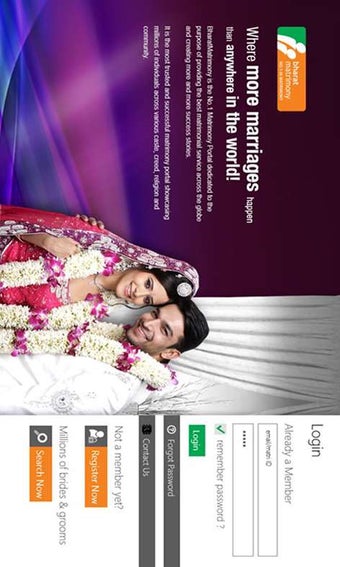 Imagen 0 para BharatMatrimony for Windo…
