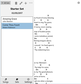 Image 1 for SongbookPro for Windows 1…