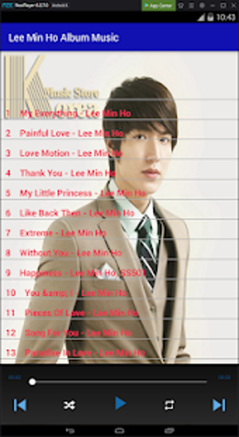 Image 1 for Lee Min Ho Album Music