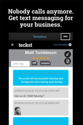 Image 0 for Teckst Business Texting P…