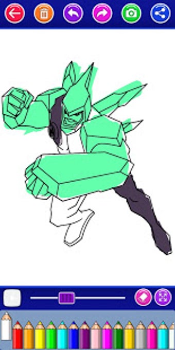 Image 2 for Ben Coloring 10 Aliens