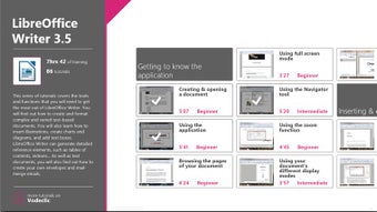 Imagen 1 para LibreOffice Writer Traini…
