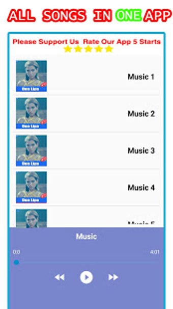 Imagen 2 para Dua Lipa - Don't Start No…