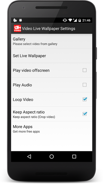 Image 1 for Video Live Wallpaper FREE