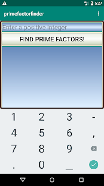 Image 1 for Prime Factor Finder