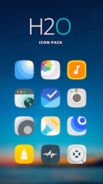 Imagen 1 para H2O Free Icon Pack