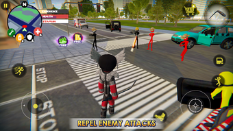 Image 0 for Stickman Rope Hero Origin…