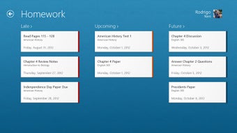 Image 0 for myHomework for Windows 8