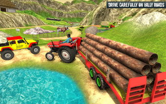 Image 2 for Cargo Tractor Trolley Sim…