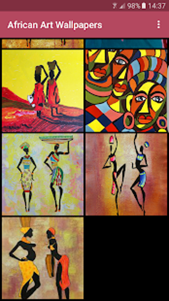 Image 0 for African Art Wallpapers