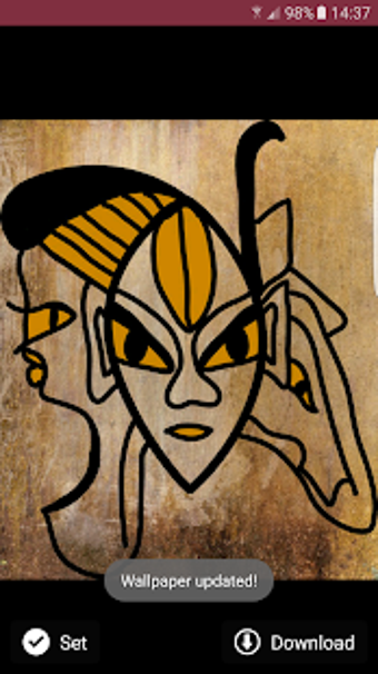 Image 3 for African Art Wallpapers