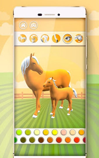 Imagen 3 para Horse Coloring Book 3D