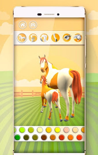 Imagen 1 para Horse Coloring Book 3D