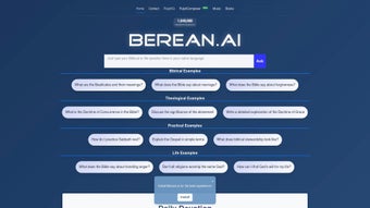 Image 0 for Berean.ai