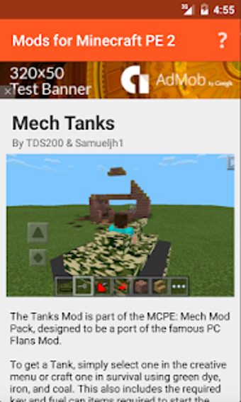 Imagen 0 para Mods for Minecraft PE 2