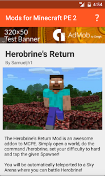 Imagen 1 para Mods for Minecraft PE 2
