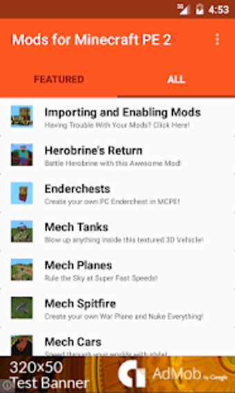 Image 0 for Mods for Minecraft PE 2