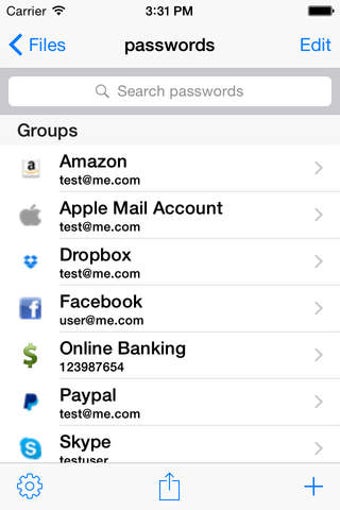 Image 0 for KeePass Touch