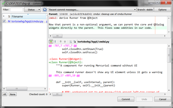 Image 1 for TortoiseHg for Fedora (64…