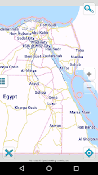 Image 0 for Map of Egypt offline