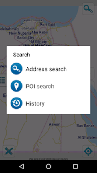 Image 1 for Map of Egypt offline