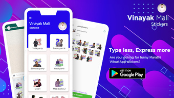 Imagen 1 para Vinayak Mali Stickers