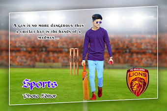 Imagen 1 para Sports Photo Editor