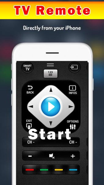 Imagen 1 para TV Remote Control for San…