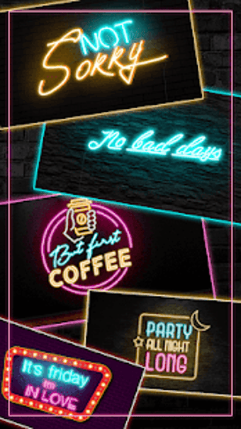 Image 0 for Neon Sign - Glow Text App
