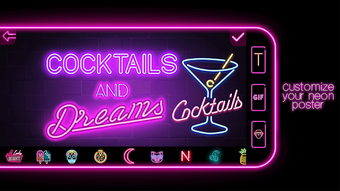 Image 0 for Neon Sign - Glow Text App
