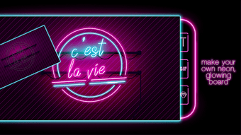 Image 1 for Neon Sign - Glow Text App